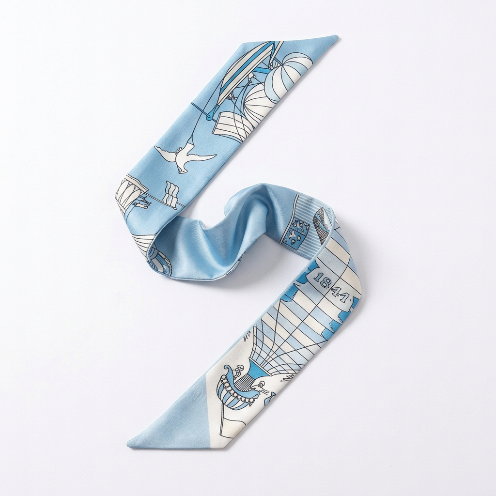 Silky Twist - Sky Blue Hc57